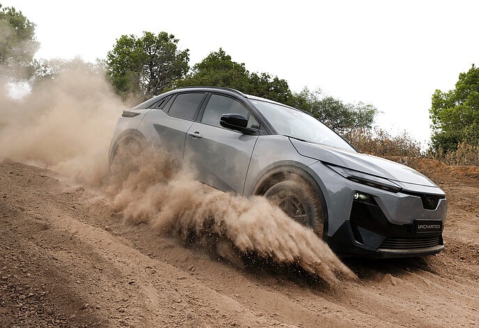 Uncharted – Mit Leistung aufgeladen.